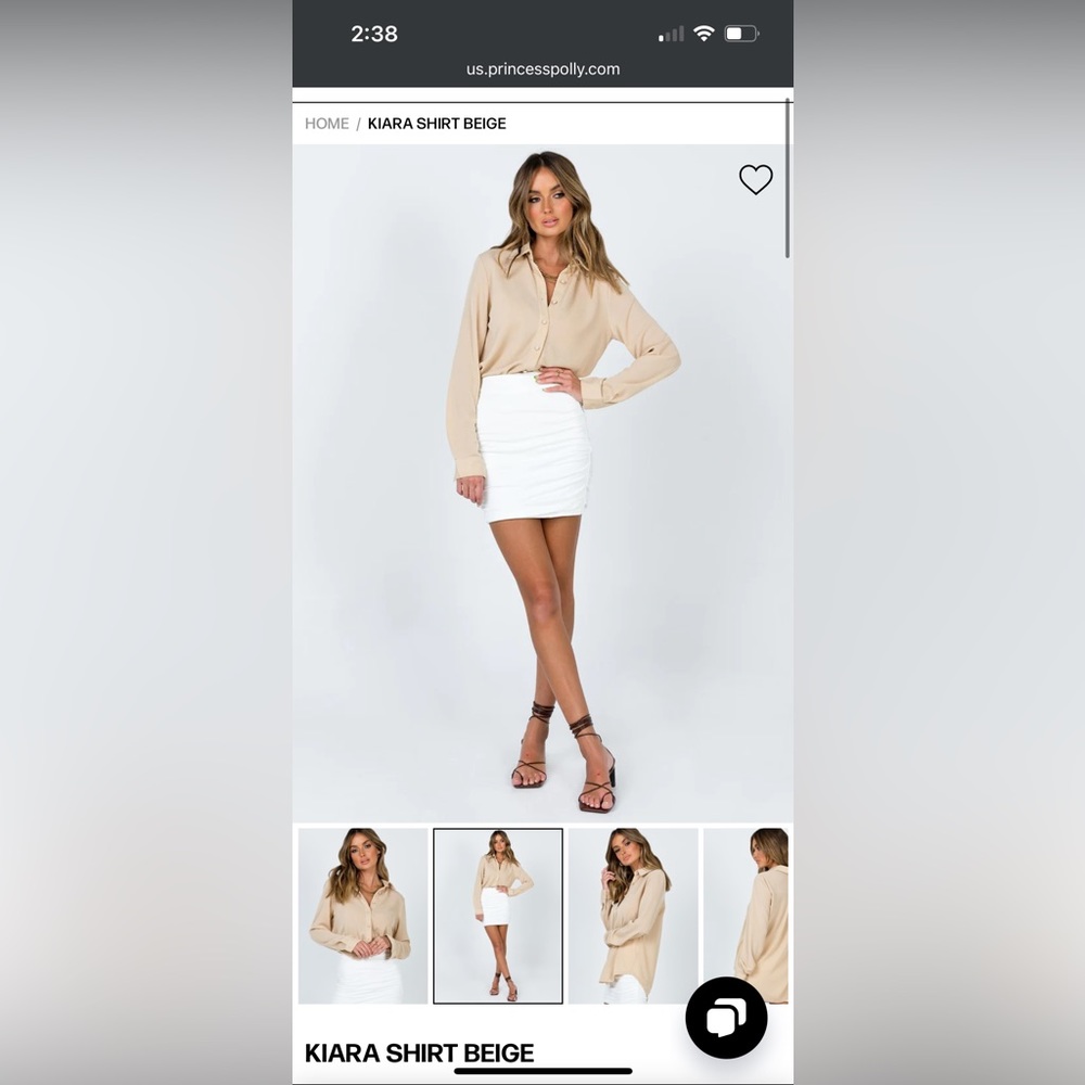 Princess Polly Kiara Shirt